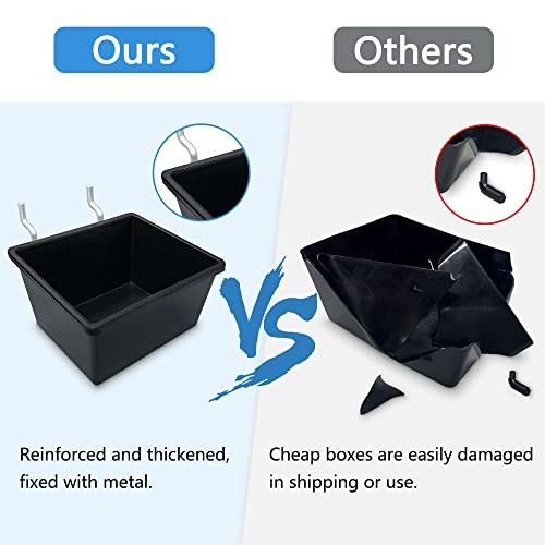 258PCS Pegboard Hook Set - Tool Organizer Kit with Bins & Assorted Hooks