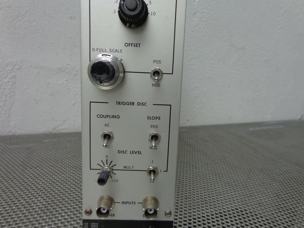 ORTEC 4623 SIGNAL AVERAGER INPUT NIM Module Plug-In