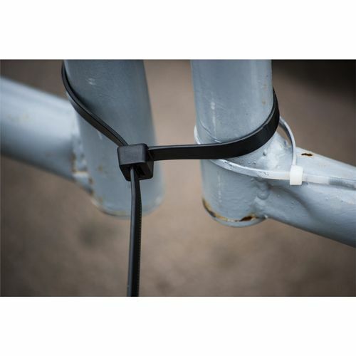 Crescent 100mm x 2.5mm Black Cable Ties - 100 Pack