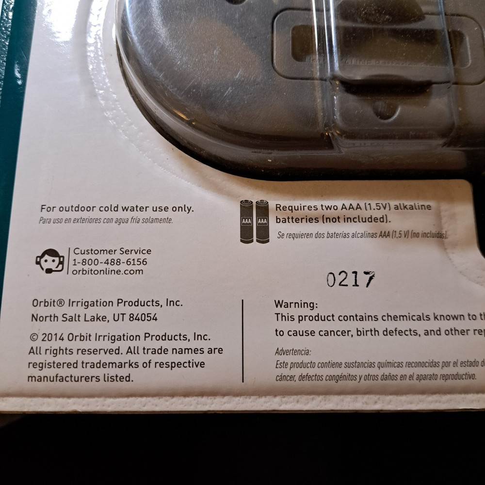 ORBIT HOSE FAUCET TIMER New In Package
