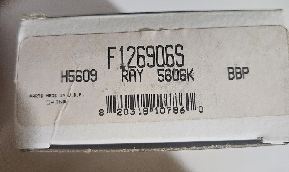 Disc Brake Hardware Kit-4WD PART MASTER 5606K