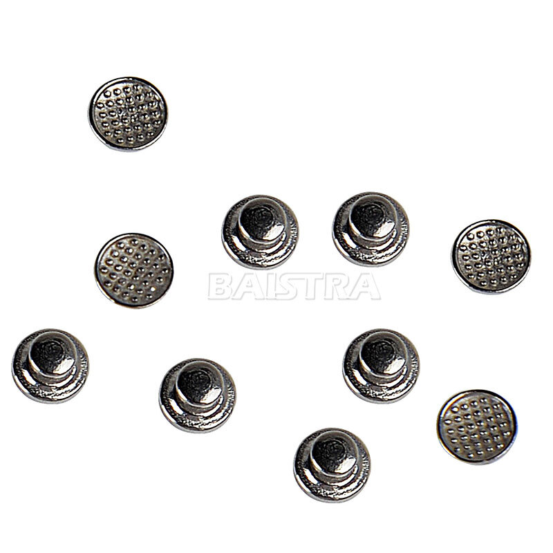 8Type AZDENT Dental Orthodontic Lingual Buttons Bondable Round Base/Rectangular