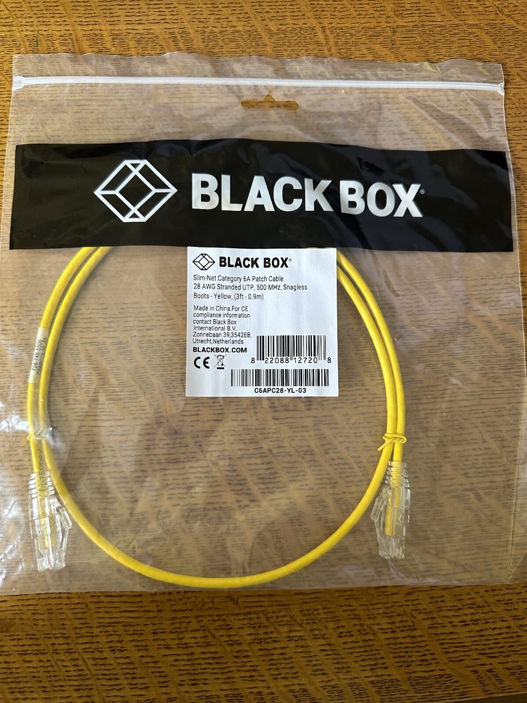 3Ft - 7Ft Yellow CAT6a Slim RJ45 Network LAN Ethernet Patch Cable