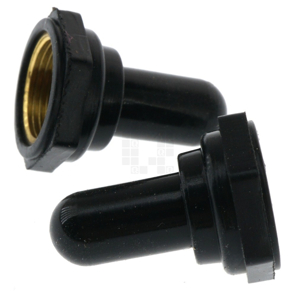Gardner Bender GSW-20 Black Toggle Switch Cover, 2 Pack, EPDM Rubber