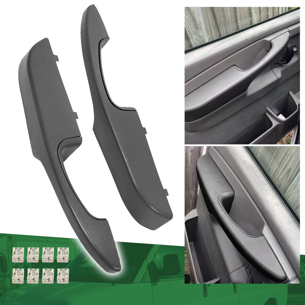 Front Interior Textured Door Handle For Chevy Express Van 1500 2500 3500 2003-19