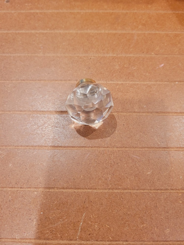 BALDWIN Acrylic Clear Crystal CABINET KNOBS --Baldwin 4951-030