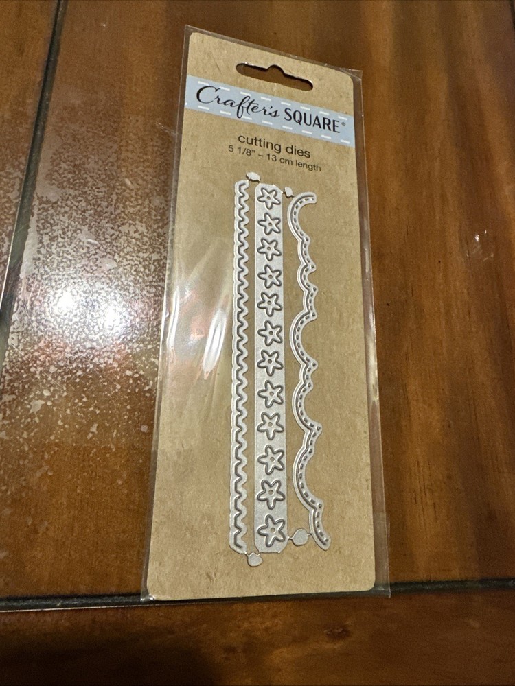 Crafter’s Square Border Cutting Dies Stars 3 PCs