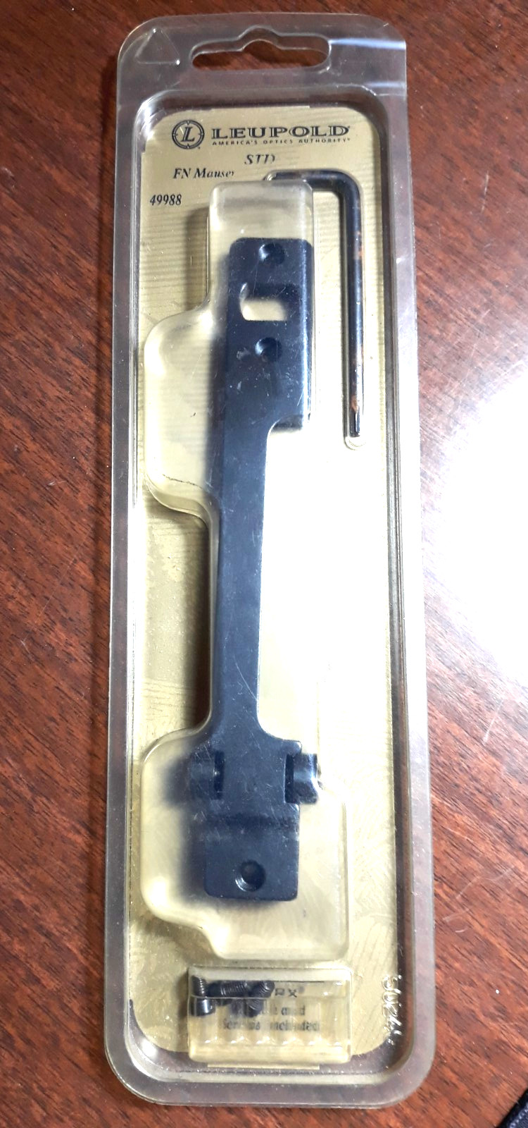 Leupold Standard FN Mauser Scope Rings Mount for long action rifles #49988