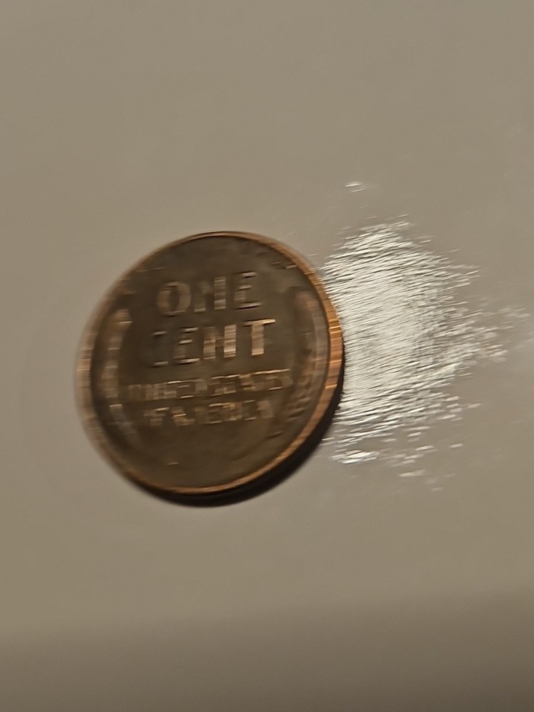 1957-D 1C RD Lincoln Cent