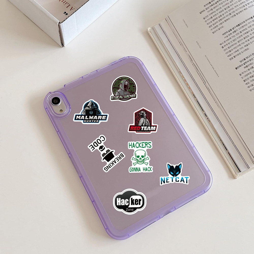 50PCS Hacker Stickers Pack - Cool Programming for Developers