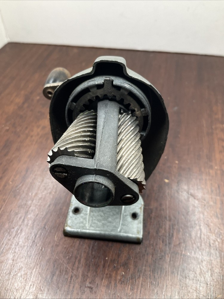 Boston KS Vintage Hand-Crank Pencil Sharpener