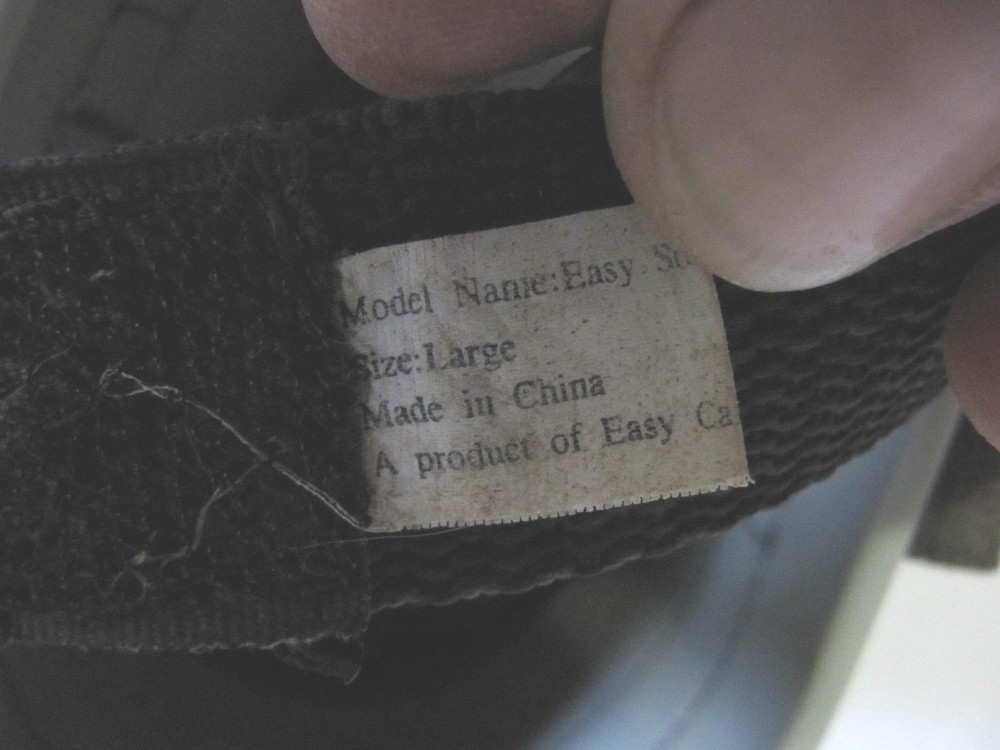 EasyCare EasySoaker Boot Size Large - Lightly Used