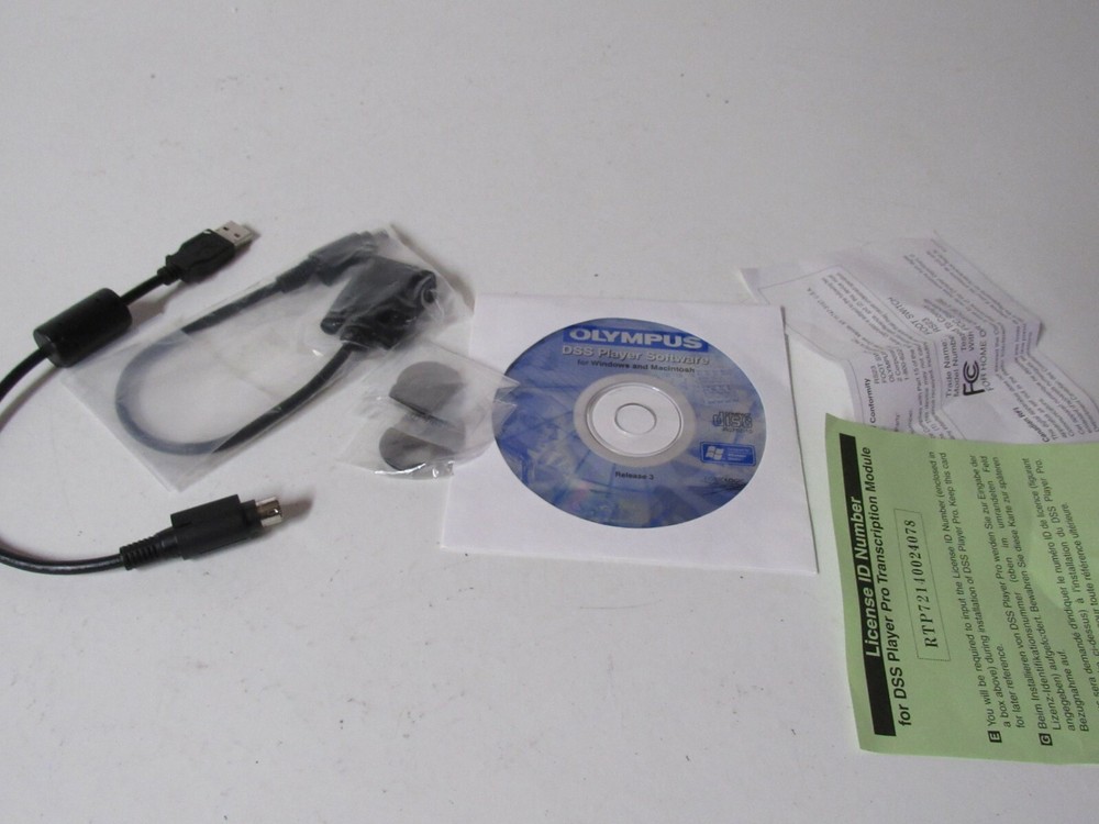 Olympus RS23 Foot Switch for PC with cables & Software. FAST FREE SHIPPING.