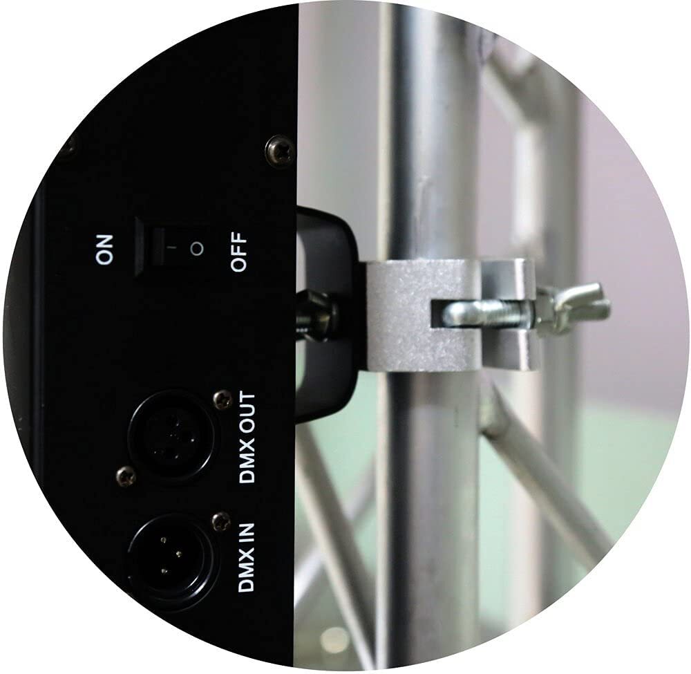 2-Pack Stage Lighting Clamps 35mm O-Clamp Quick Release Truss Mount Brackets