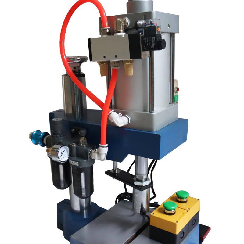 1763lb/800kg Pneumatic Punch Press Machine for Electronics etc Easy Operate 110V