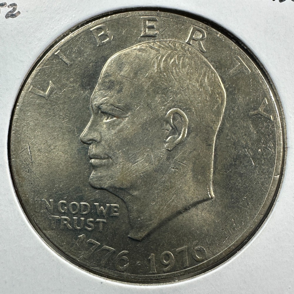 1976 Type 2, $1 CLAD Ike Eisenhower Dollar (88450)
