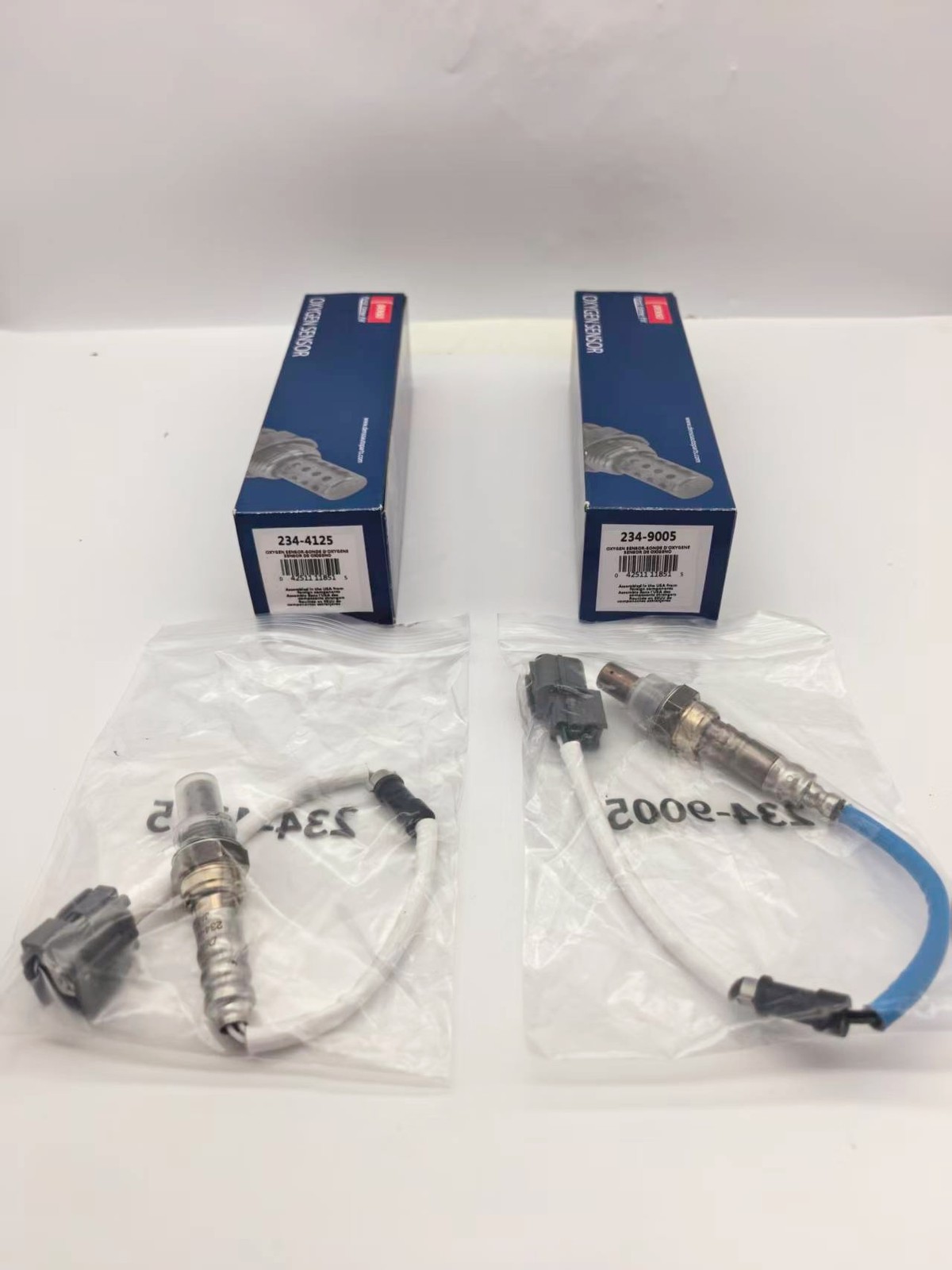 2Pcs Air Fuel Ratio Up&Downstream Oxygen O2 Sensor For 2002-2004 Honda CR-V 2.4L