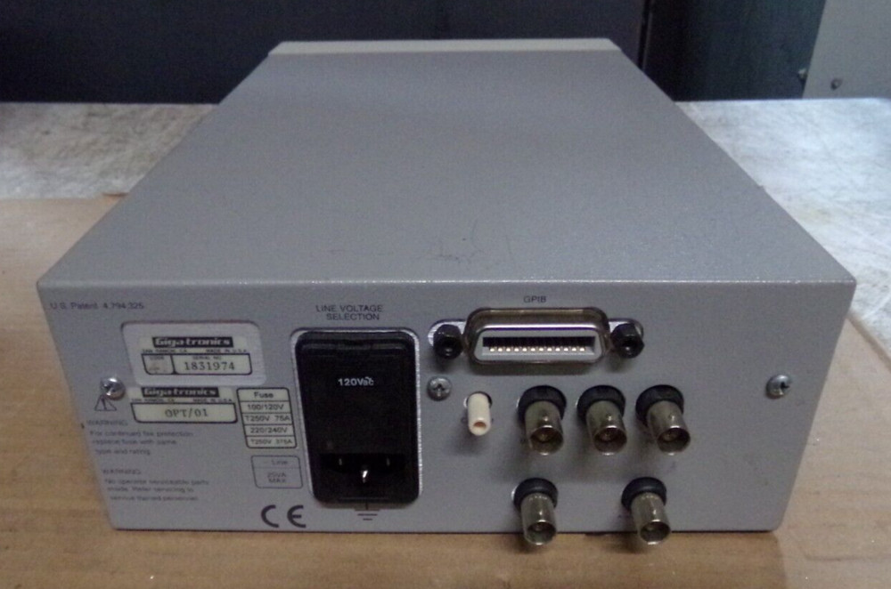 Gigatronics 8542C Dual Input Universal Power Meter OPT/01