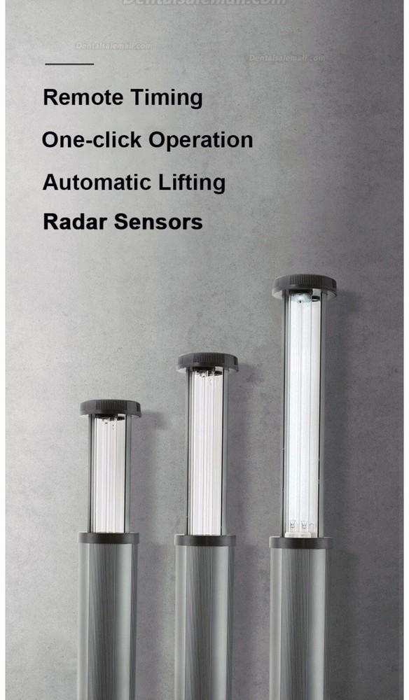 Mobile ultraviolet disinfection steriliser automatic telescopic