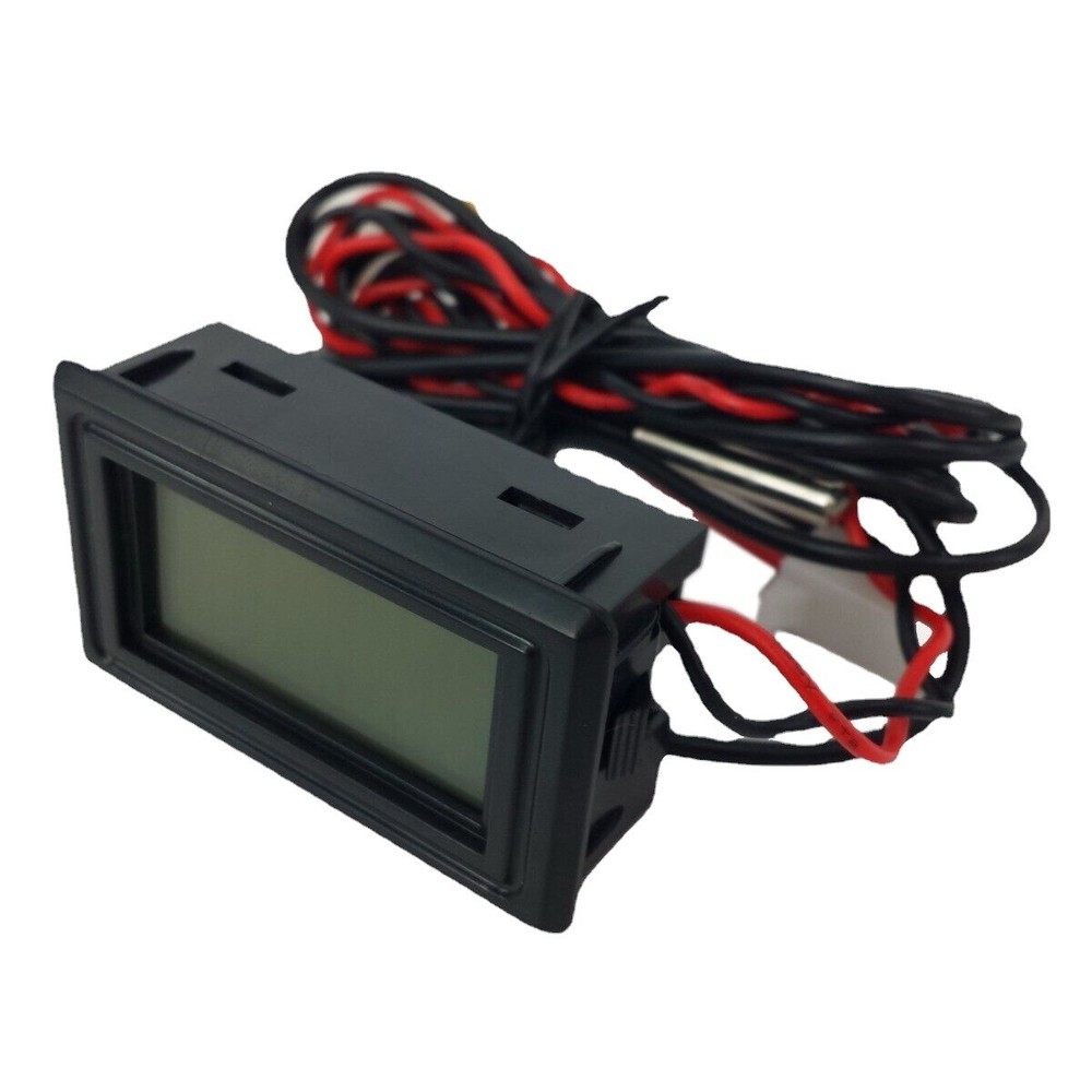 Thermometer Celsius Degree LED Display Digital Temperature Meter Gauge C/F PC