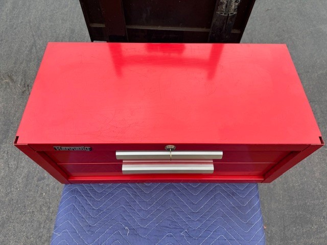 NICE 2 Drawer KENNEDY Machinist Middle Intermediate Riser Tool Box Toolbox Chest