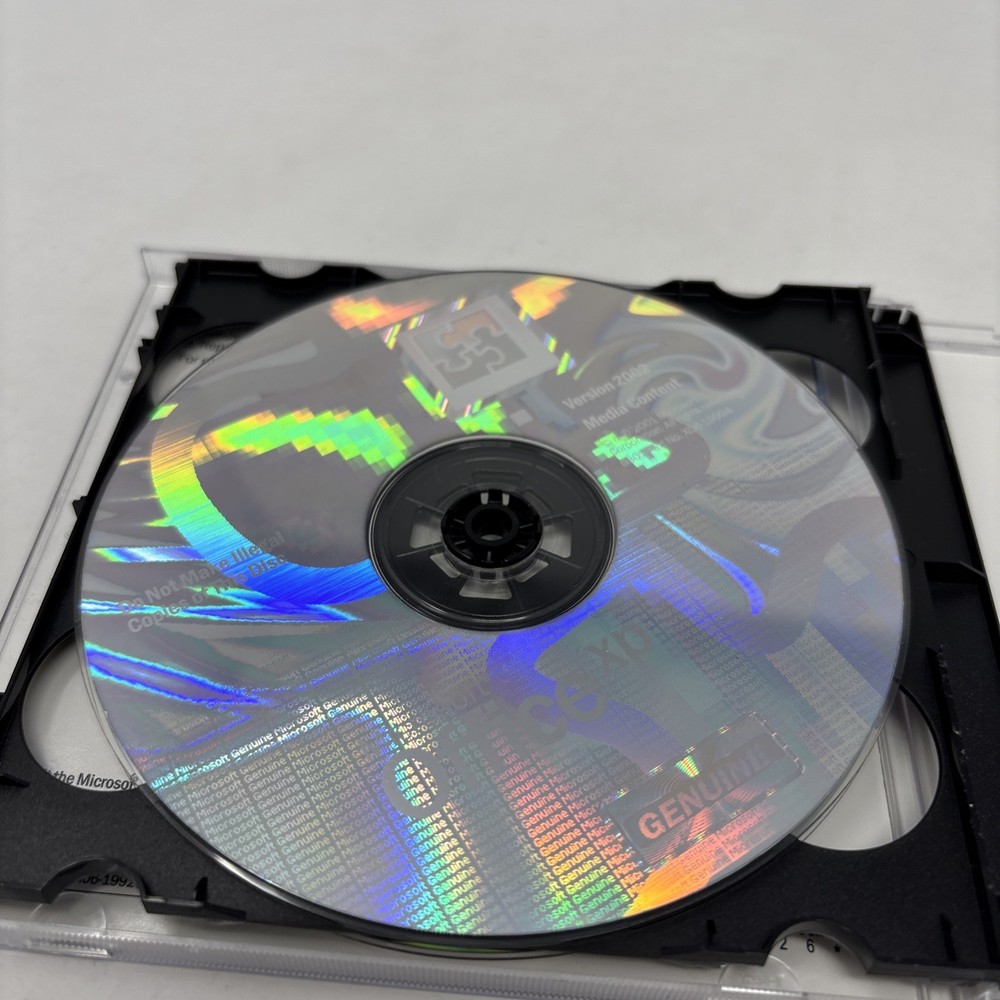 Microsoft Office XP Professional, Version 2002, 2 Discs Vintage Software