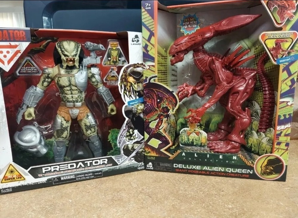 Alien Queen 12" & Predator 12"