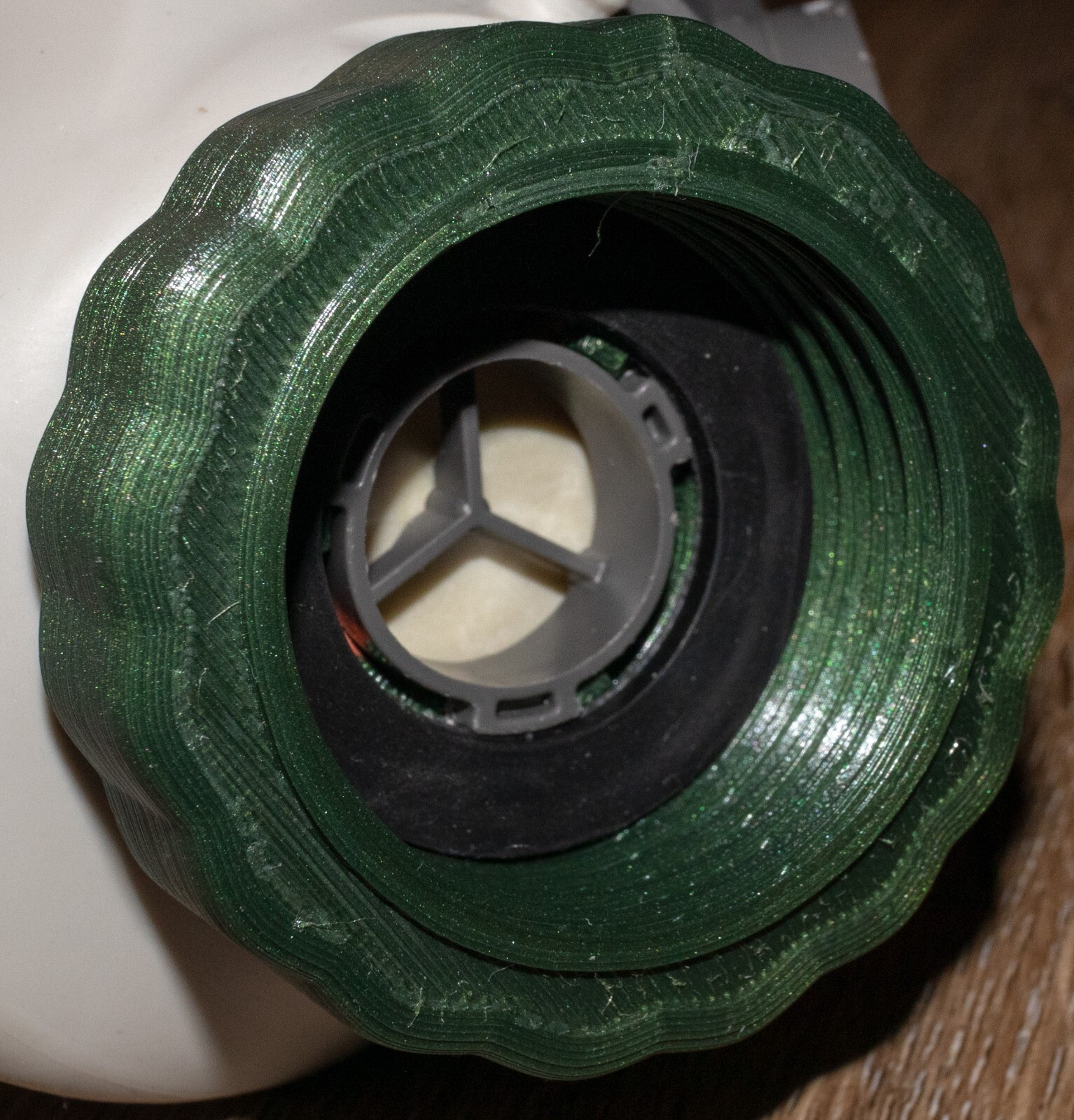 3M Respirator (6000 - 7000 series) to 40mm NATO Filter Adapter PETG