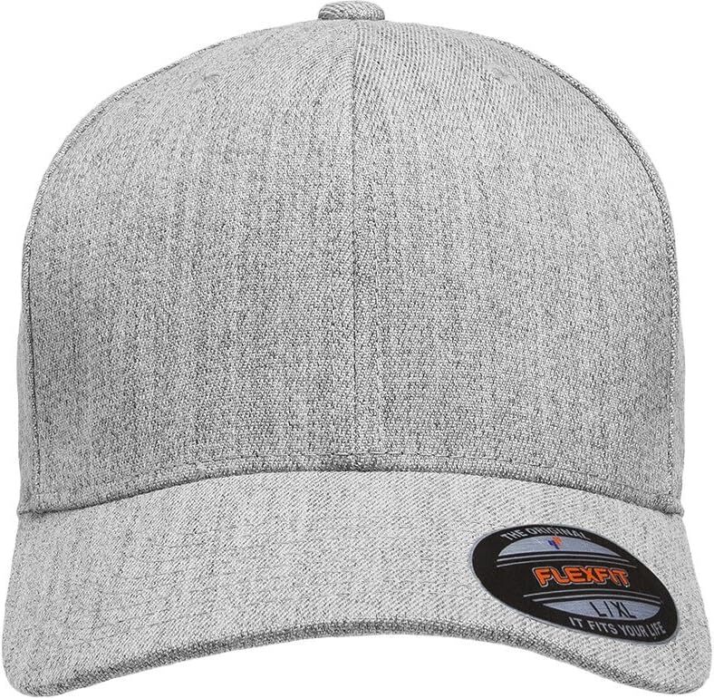 Flexfit Men's Wool Blend Athletic Hat Large-X-Large, Heather