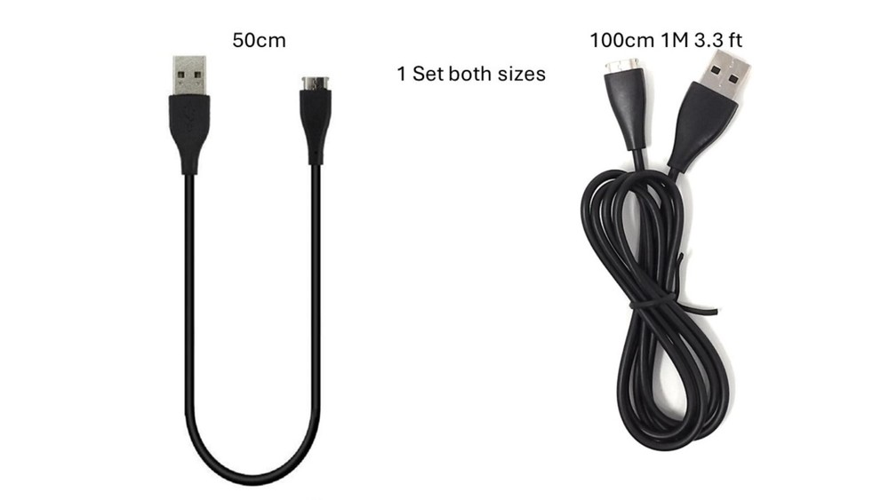 USB Replacement Charging Cable for Fitbit Charge HR Smart Watch