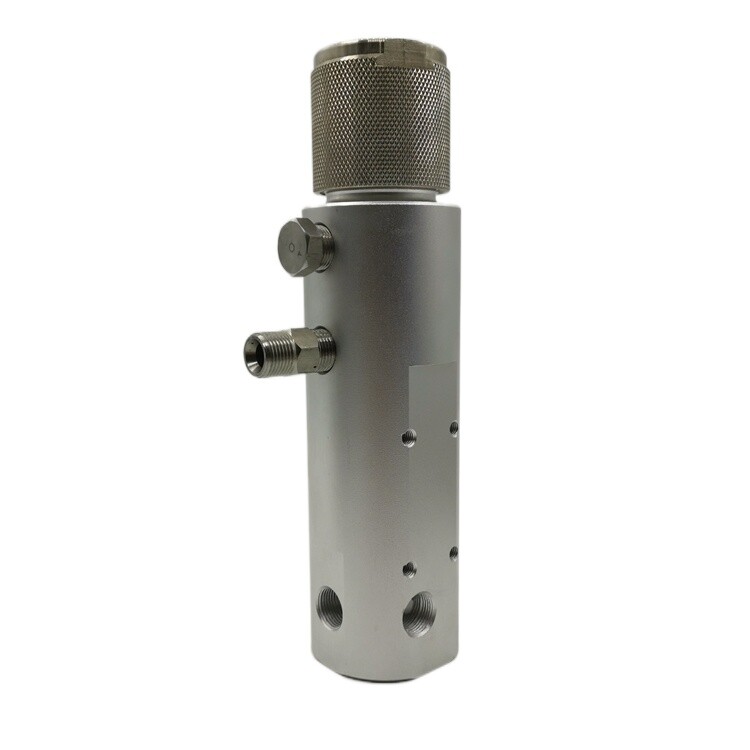 15E284 Fluid Filter Manifold w/ Cap For Airless Paint Sprayer GMax II 5900 7900