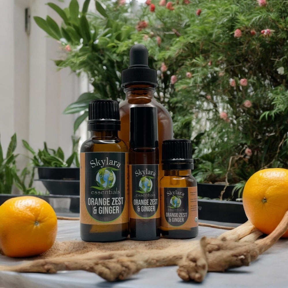 Orange Zest & Ginger Essential Oil Blend