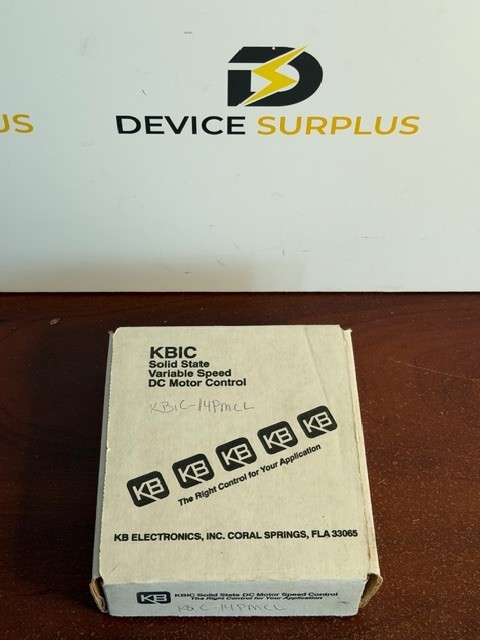 KB Electronics KBIC-14PMCL Speed Control Driver Board New