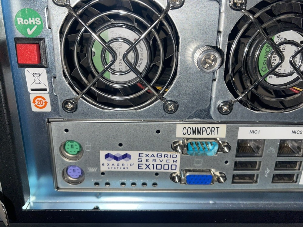 ExaGrid EX1000 NAS Server Encrypted Back Appliance BAREBONE