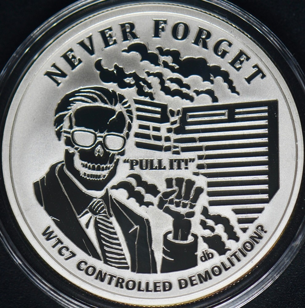 2017 Silver Shield 1 ozt Silver Reverse Proof WTC 7 #10 Box+COA ✪COINGIANTS✪