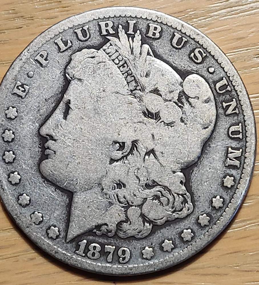 1879 CC  MORGAN 90% SILVER
