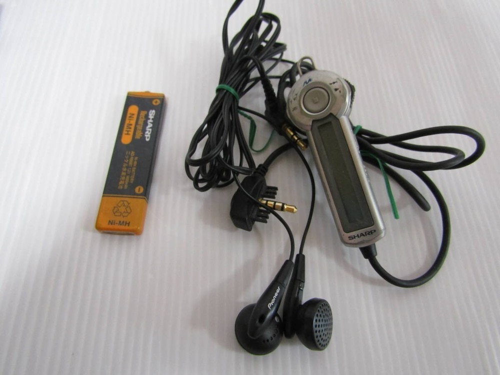 Sharp MD-MT770 MD Recorder Portable Player Untested Junk From Japan
