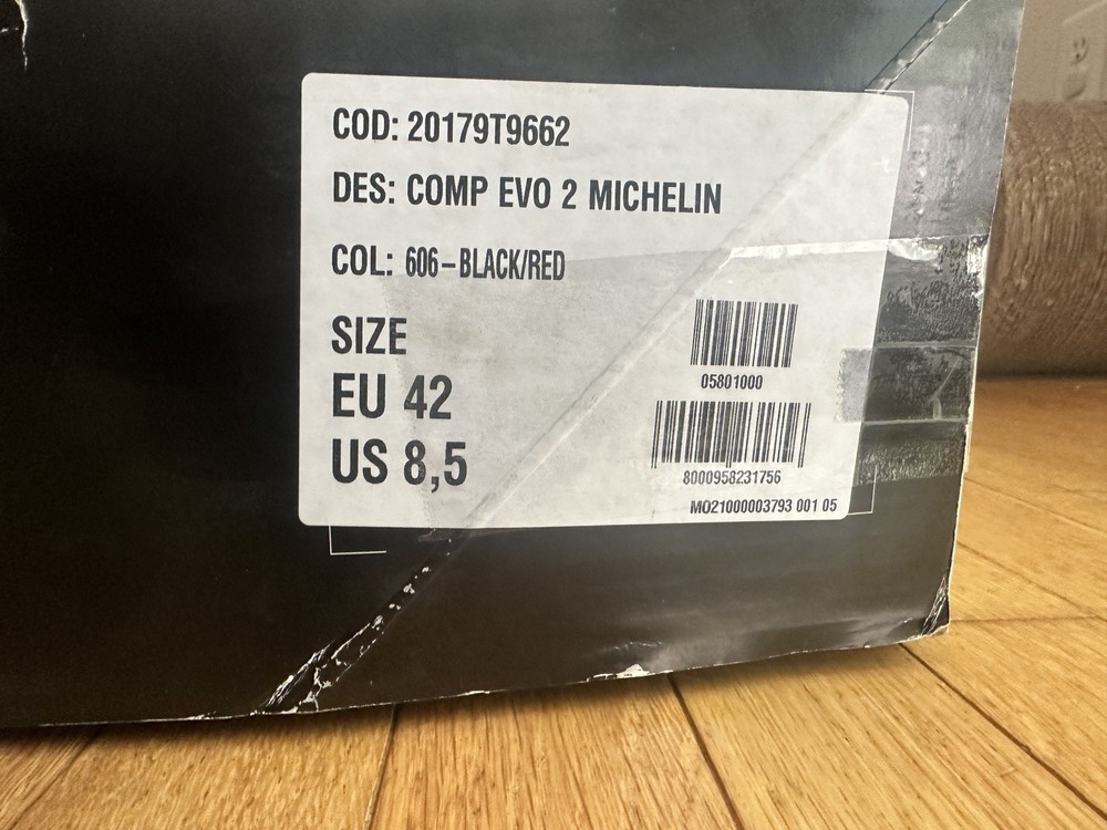 TCX Comp Evo 2 Size 42/8.5 Men