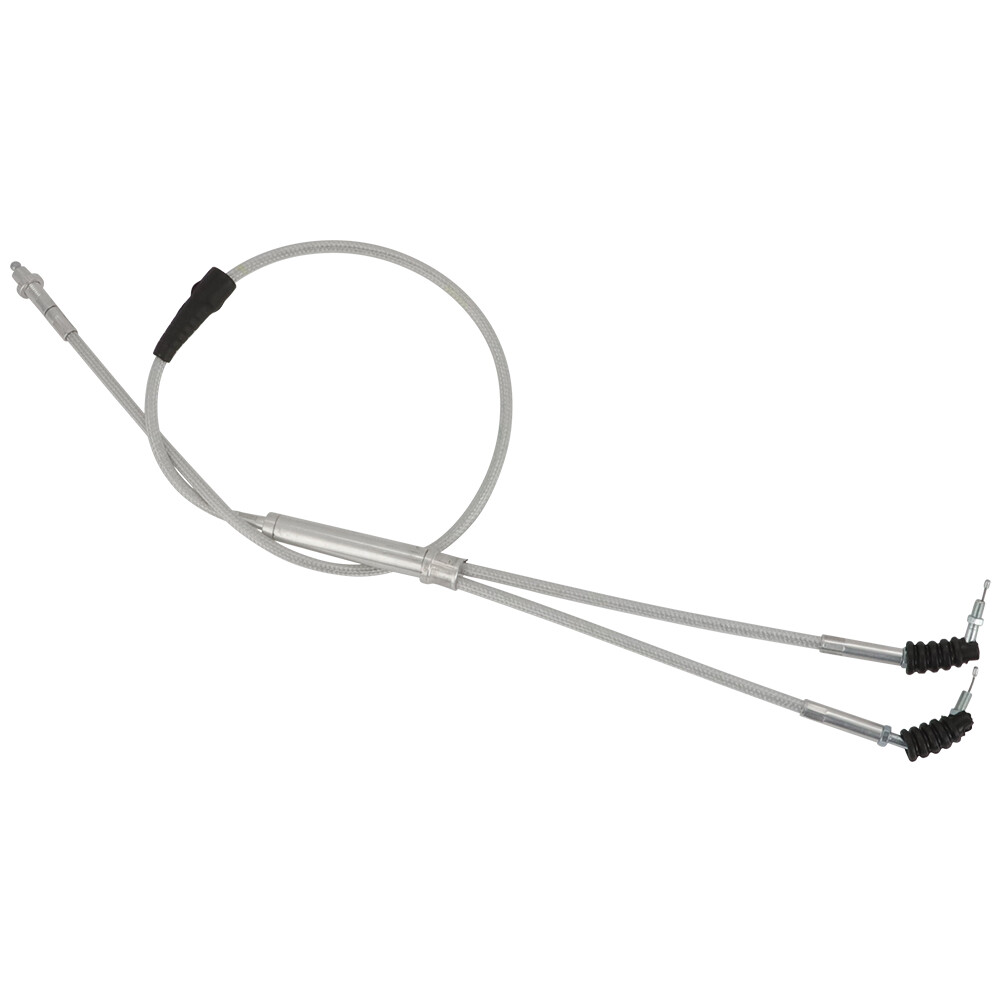 For Yamaha Banshee YFZ 350 1987-2006 PWK Carbs 28-39mm Dual Thumb Throttle Cable