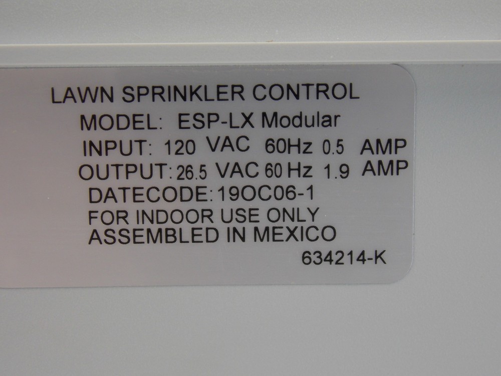 Rainbird ESP-LX Modular 12 Station Irrigation Controller expandable 32 station