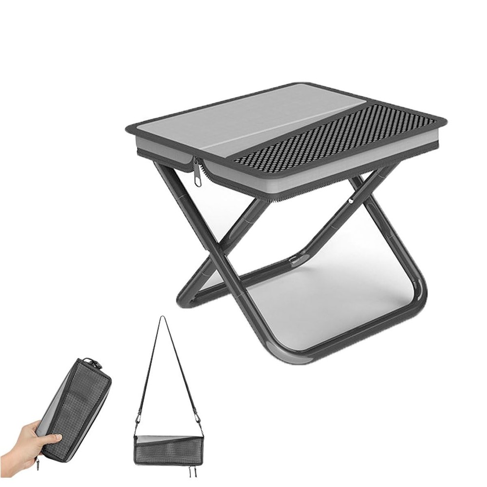 Compact Folding Stool for Adults Design and Portable Backpacking Stool with H...