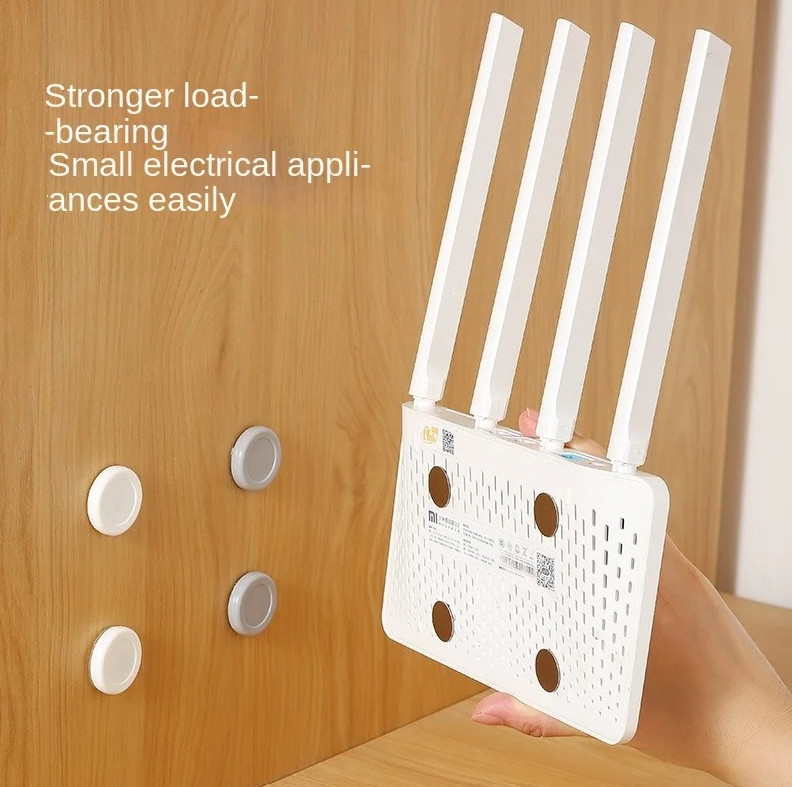 12pcs Magnetic Remote Holder Wall Mount Adhesive TV Remote Organizer - NEW