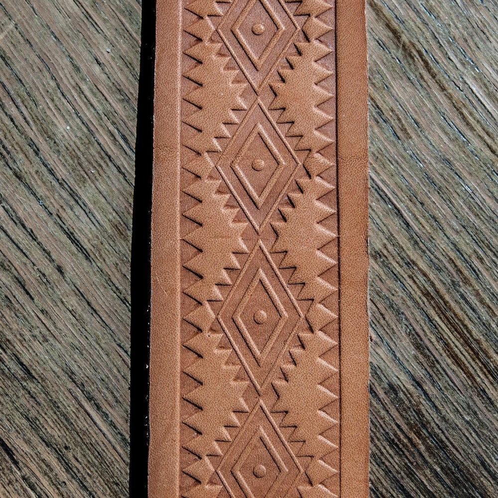 Leather Stamp: embossing wheel - pattern 3 - Delrin Material
