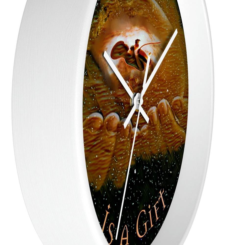 Wall Clock "Life is a Gift"