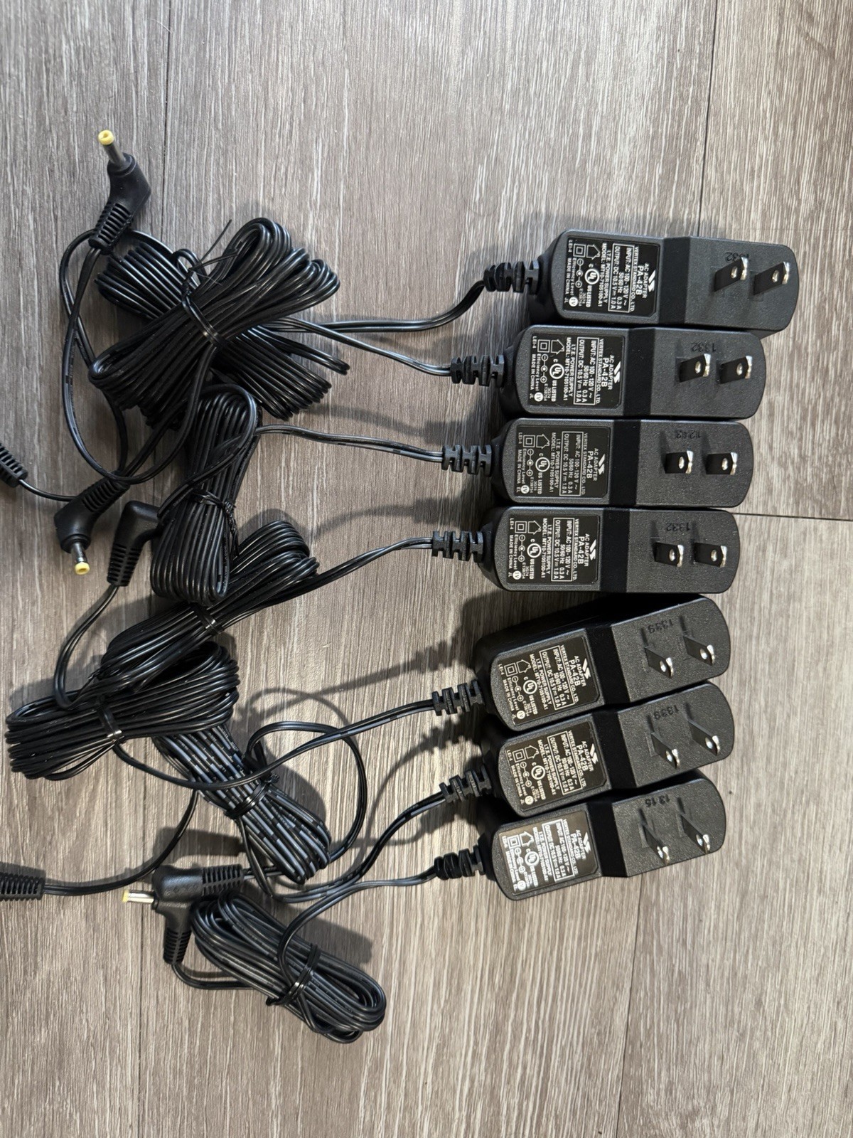 Lot Of 7 Vertex Standard PA-42B AC Adapter, NEW, MT10-7105100-A1