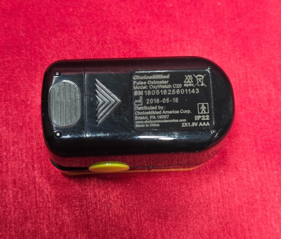 Walgreens OxyWatch C20 Fingertip Pulse Oximeter
