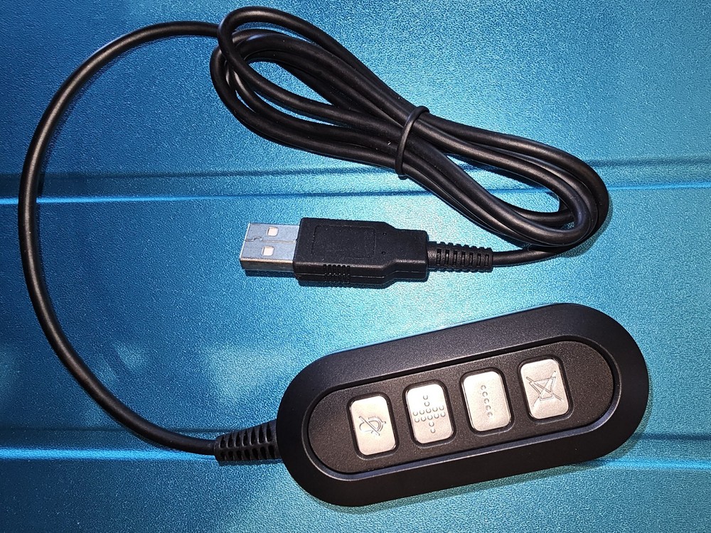 USB to 3.5MM  AUX computer headset inline aux jack cable with volume control