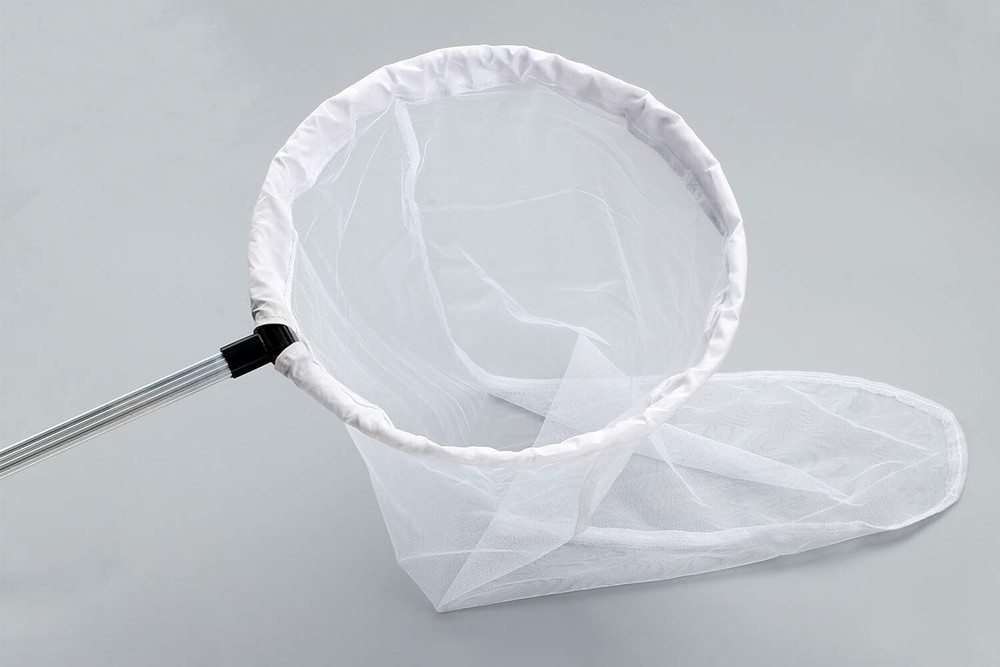 Professional Bug Catching Net with 14" Ring, 32" Depth & Extendable Handle