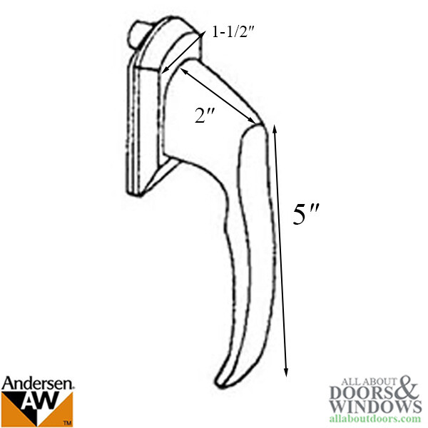 Andersen Window Handle For Sliding Window Locking Handle For Perma Shield Window