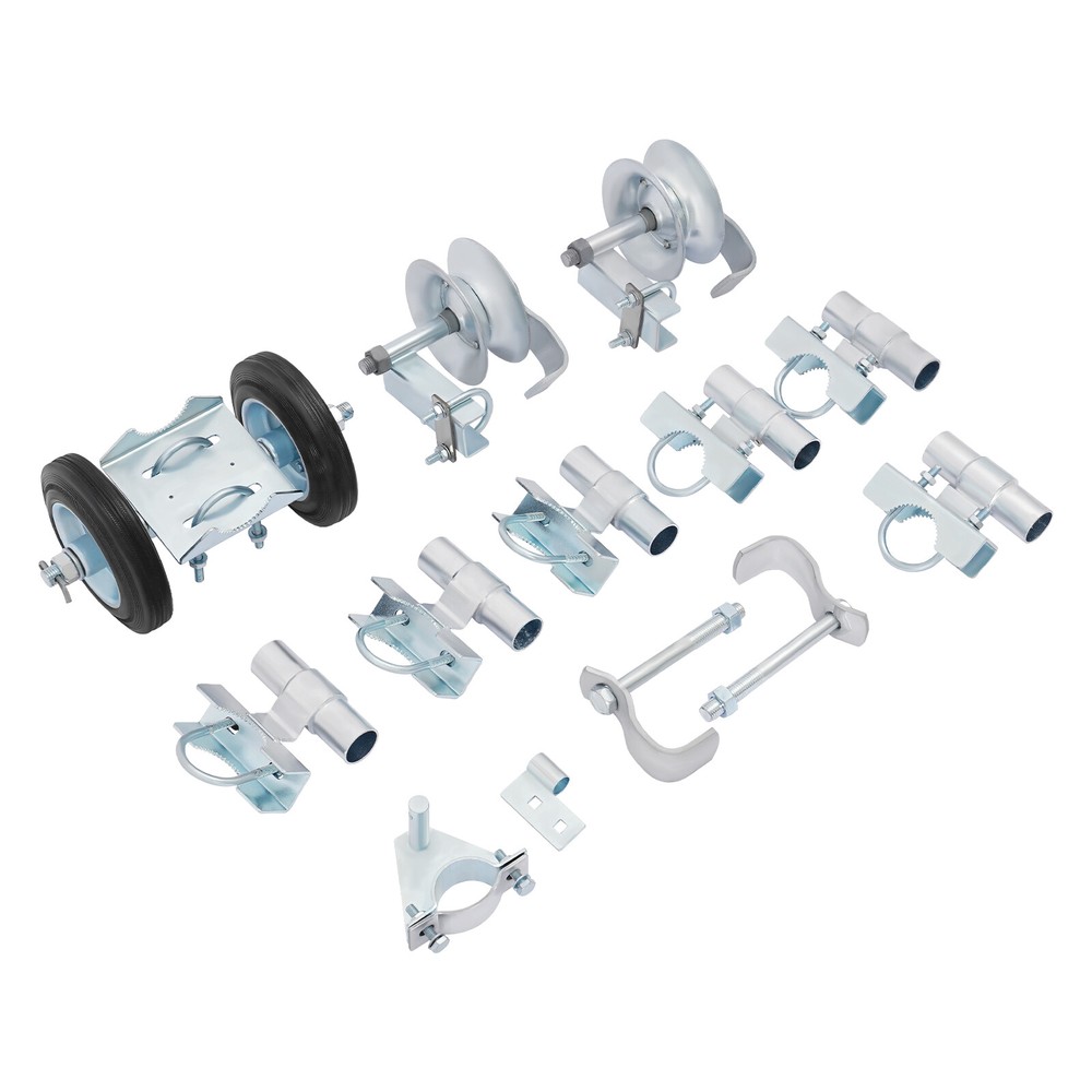 Modern Heavy Duty Sliding Gate Wheels Kit Rolling Gate Hardware Kit Double Wheel
